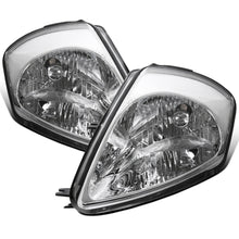Ronnin - Fits 2000-2005 Mitsubishi Eclipse Headlights Assembly Factory Direct Replacement Pair | Chrome