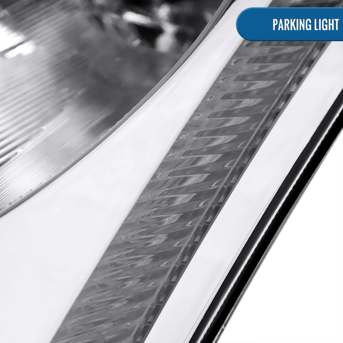 Ronnin - Fits 2003-2005 Infiniti G35 2Dr Coupe Xenon HID Factory Replacement Headlights Assembly Pair | Chrome