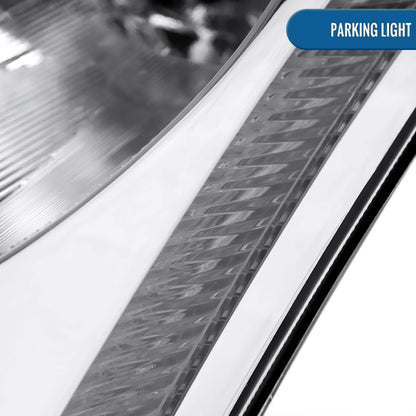 Ronnin - Fits 2003-2005 Infiniti G35 2Dr Coupe Xenon HID Factory Replacement Headlights Assembly Pair | Chrome