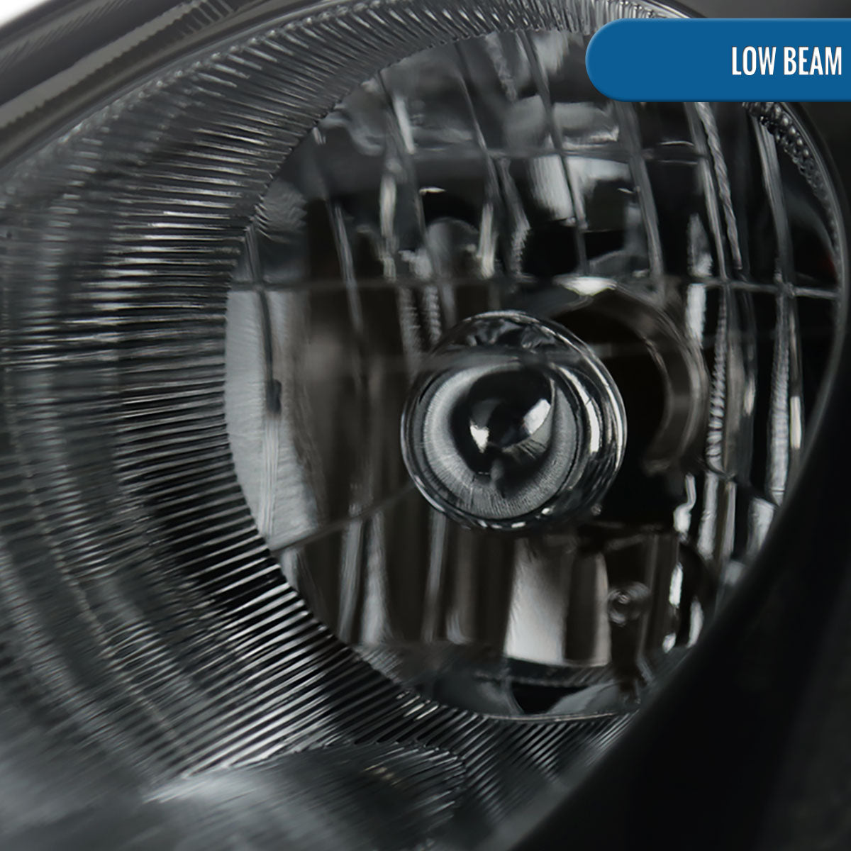 Ronnin - Fits 2003-2005 Infiniti G35 2Dr Coupe Xenon HID Factory Replacement Headlights Assembly Pair | Smoke