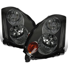 Ronnin - Fits 2003-2005 Infiniti G35 2Dr Coupe Xenon HID Factory Replacement Headlights Assembly Pair | Smoke