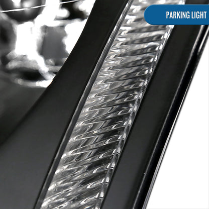 Ronnin - Fits 2003-2005 Infiniti G35 2Dr Coupe Xenon HID Factory Replacement Headlights Assembly Pair | Black