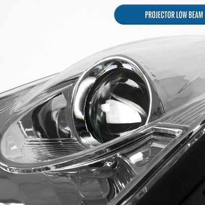 Ronnin - Fits 2000-2005 Toyota Celica GT GTS Projector Headlights Assembly OE Replacement Pair | Chrome