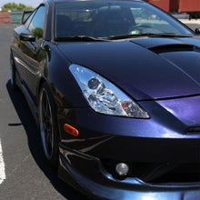 Ronnin - Fits 2000-2005 Toyota Celica GT GTS Projector Headlights Assembly OE Replacement Pair | Chrome