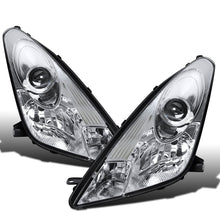 Ronnin - Fits 2000-2005 Toyota Celica GT GTS Projector Headlights Assembly OE Replacement Pair | Chrome