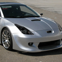 Ronnin - Fits 2000-2005 Toyota Celica GT GTS Projector Headlights Assembly OE Replacement Pair | Black Housing | Smoke