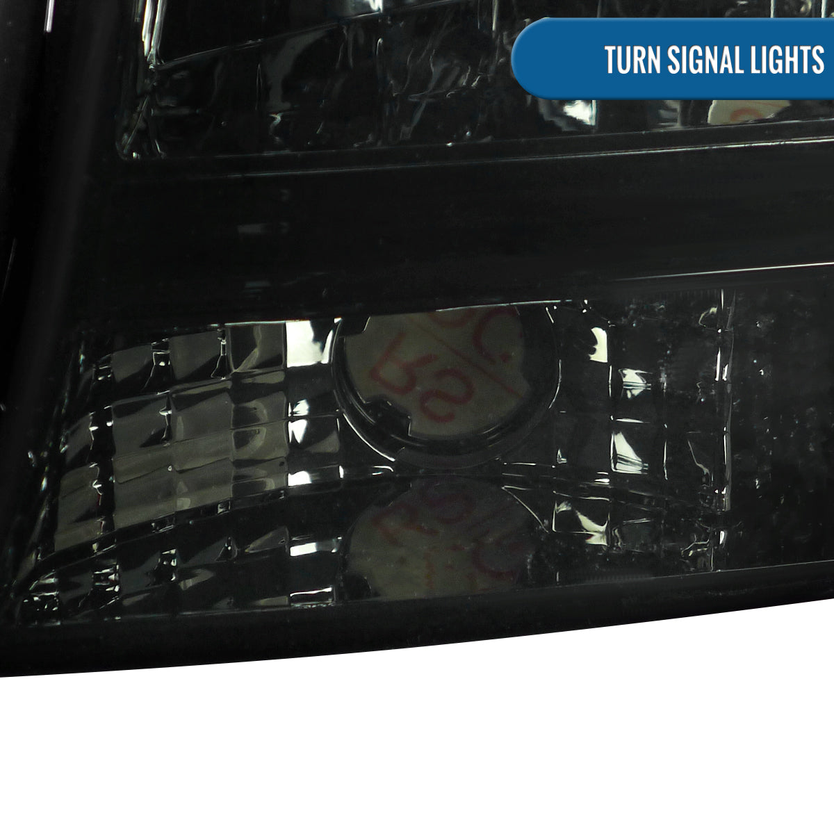 Ronnin - Fits 1997-2004 Dodge Dakota 1998-2003 Durango Replacement Headlights Assembly Pair | Smoke