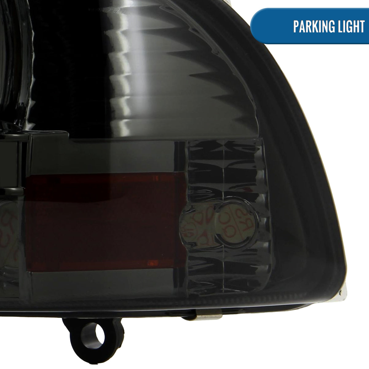 Ronnin - Fits 1997-2004 Dodge Dakota 1998-2003 Durango Replacement Headlights Assembly Pair | Smoke