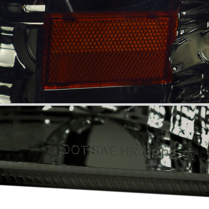 Ronnin - Fits 1997-2004 Dodge Dakota 1998-2003 Durango Replacement Headlights Assembly Pair | Smoke