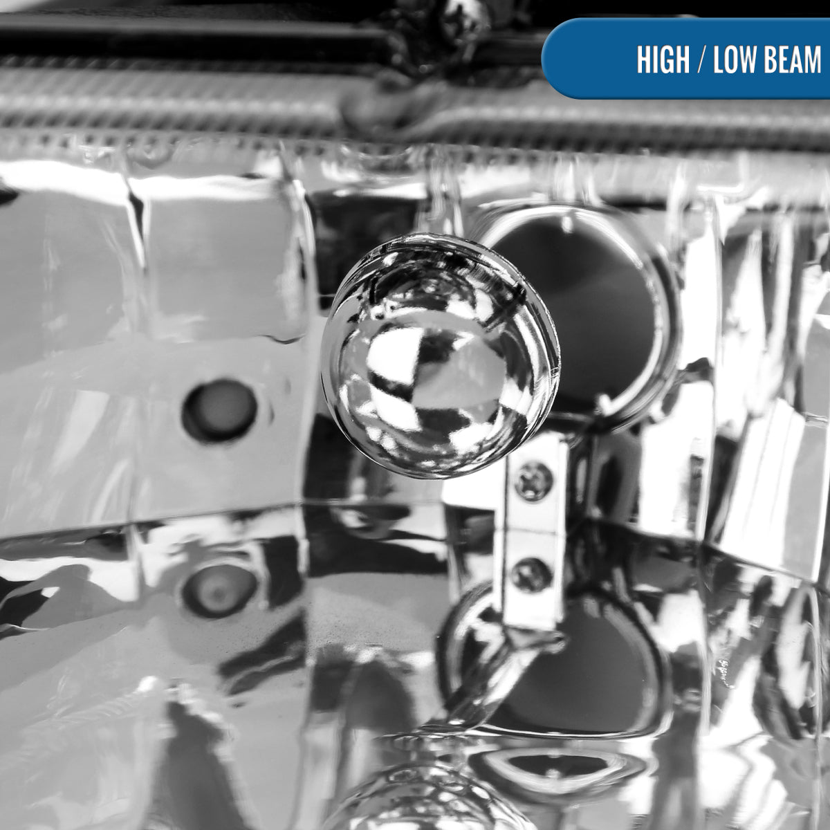 Ronnin - Fits 1997-2004 Dodge Dakota 1998-2003 Durango Replacement Headlights Assembly Pair | Black