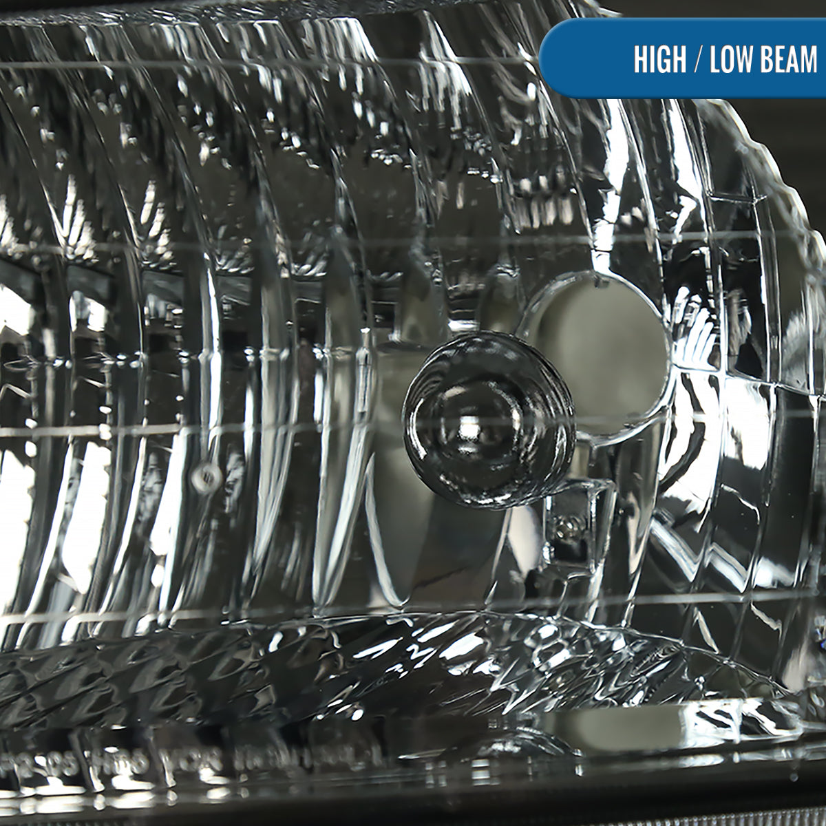 Ronnin - Fits 2005-2009 Chevy Equinox Factory Replacement Headlights Assembly Pair | Smoke