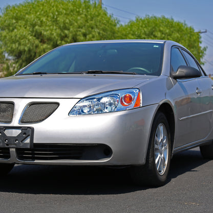 Ronnin - Fits 2005-2010 Pontiac G6 Factory Replacement Headlights Assembly Pair | Chrome