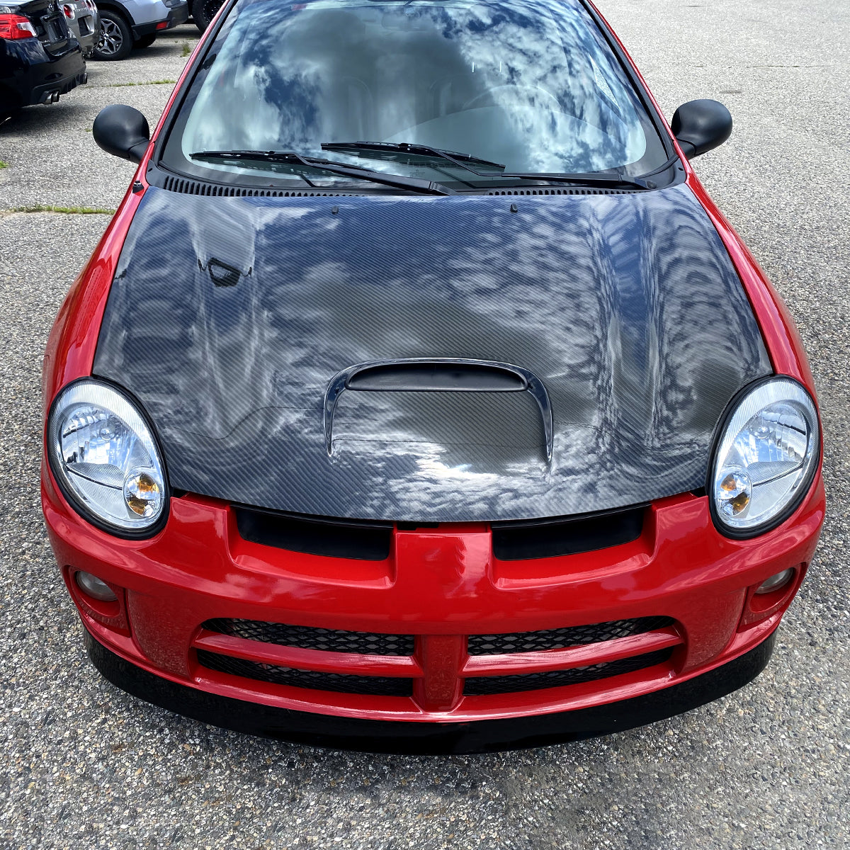 Ronnin - Fits 2003-2005 Dodge Neon Factory Replacement Headlights Assembly Pair | Chrome