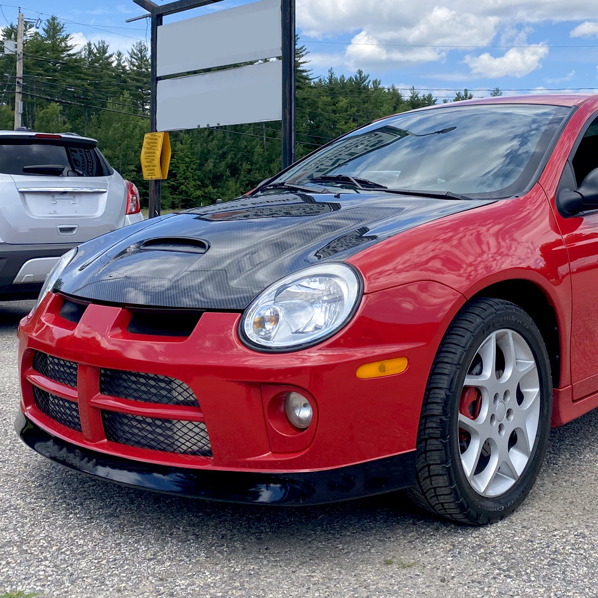 Ronnin - Fits 2003-2005 Dodge Neon Factory Replacement Headlights Assembly Pair | Chrome