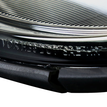 Ronnin - Fits 2003-2005 Dodge Neon Factory Replacement Headlights Assembly Pair | Smoke