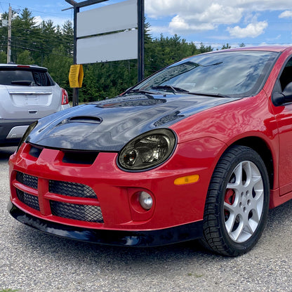 Ronnin - Fits 2003-2005 Dodge Neon Factory Replacement Headlights Assembly Pair | Smoke