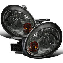 Ronnin - Fits 2003-2005 Dodge Neon Factory Replacement Headlights Assembly Pair | Smoke