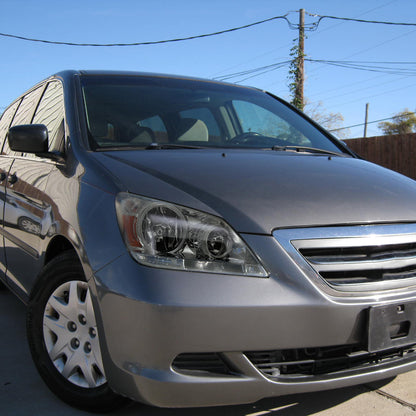 Ronnin - Fits 2005-2007 Honda Odyssey Factory Direct Replacement Headlights Accessories Pair | Smoke