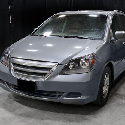 Ronnin - Fits 2005-2007 Honda Odyssey Factory Direct Replacement Headlights Accessories Pair | Black