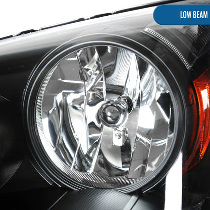 Ronnin - Fits 2005-2007 Honda Odyssey Factory Direct Replacement Headlights Accessories Pair | Black