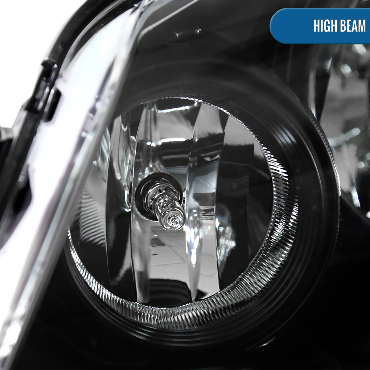 Ronnin - Fits 2005-2007 Honda Odyssey Factory Direct Replacement Headlights Accessories Pair | Black