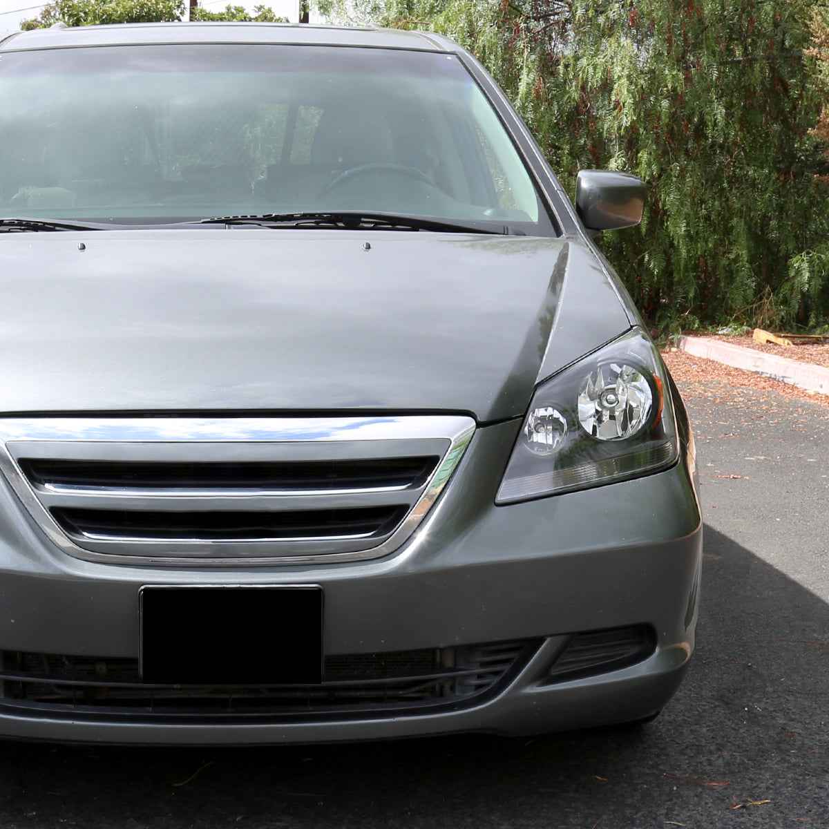 Ronnin - Fits 2005-2007 Honda Odyssey Factory Direct Replacement Headlights Accessories Pair | Black