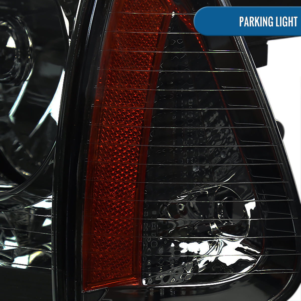 Ronnin - Fits 2006-2010 Dodge Charger Factory Replacement Halogen Headlights Assembly Pair | Smoke