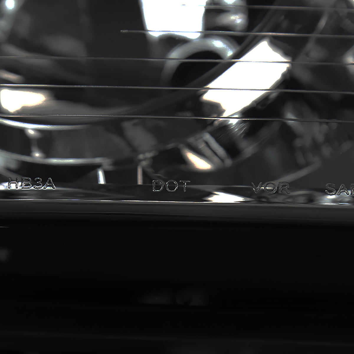 Ronnin - Fits 2006-2010 Dodge Charger Factory Replacement Halogen Headlights Assembly Pair | Smoke