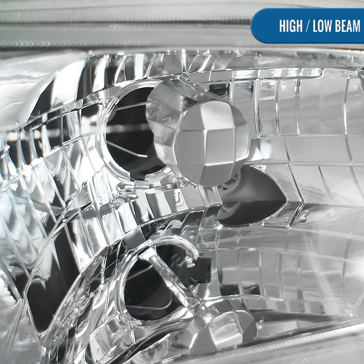 Ronnin - Faros delanteros de repuesto de fábrica para Honda Civic 1992-1995 | Cromo