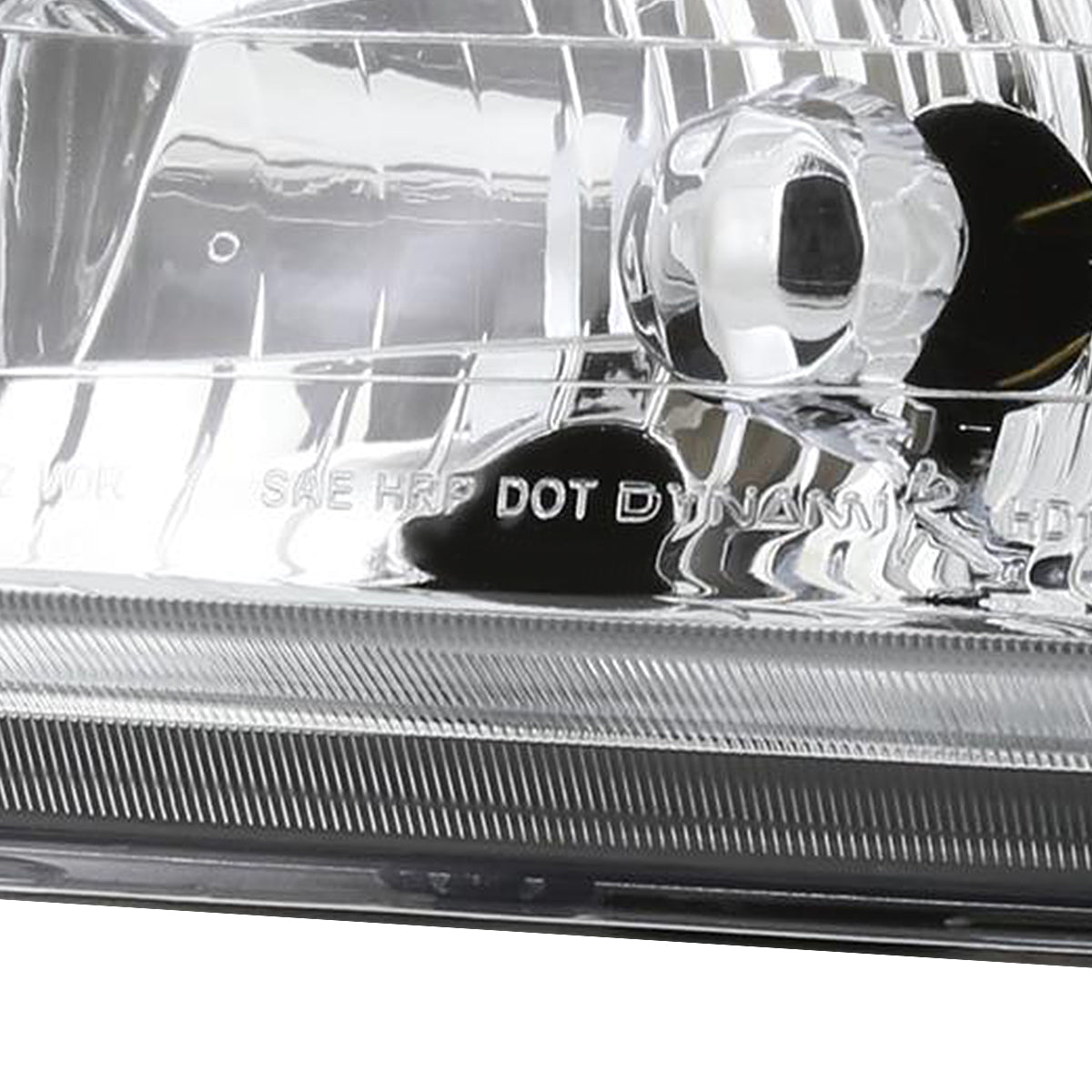 Ronnin - Fits 1992-1995 Honda Civic Factory Replacement Headlights Assembly Pair | Chrome