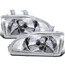 Ronnin - Fits 1992-1995 Honda Civic Factory Replacement Headlights Assembly Pair | Chrome