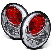 1998-2005 Volkswagen Beetle Tail Lights Replacement Assembly Pair | Chrome