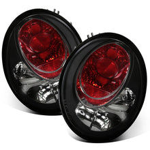 1998-2005 Volkswagen Beetle Tail Lights Replacement Assembly Pair | Black