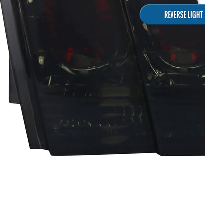Ronnin - Fits 1999-2004 Ford Mustang Tail Lights Assembly Replacement Pair | Smoke