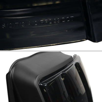 Ronnin - Fits 1999-2004 Ford Mustang Tail Lights Assembly Replacement Pair | Smoke