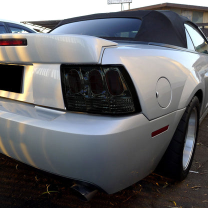 Ronnin - Fits 1999-2004 Ford Mustang Tail Lights Assembly Replacement Pair | Smoke