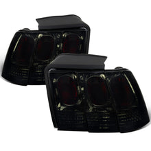 Ronnin - Fits 1999-2004 Ford Mustang Tail Lights Assembly Replacement Pair | Smoke