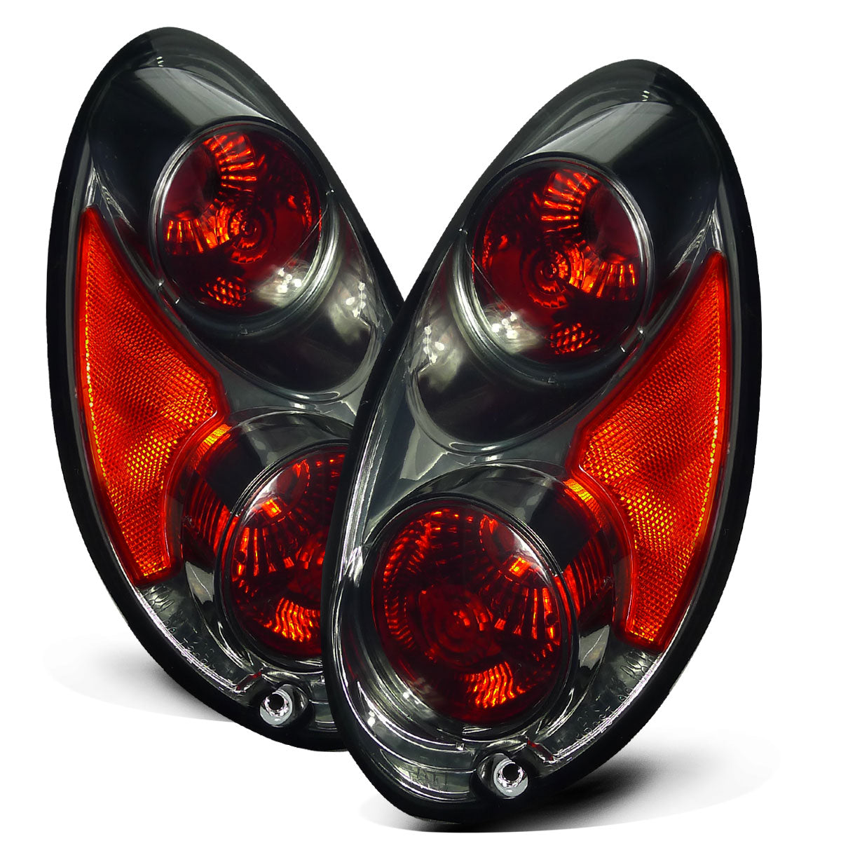 2001-2005 Chrysler PT Cruiser Tail Lights Replacement Pair | Smoke