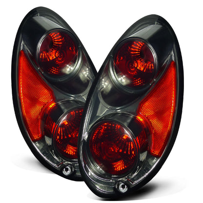 2001-2005 Chrysler PT Cruiser Tail Lights Replacement Pair | Smoke