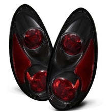 2001-2005 Chrysler PT Cruiser Tail Lights Replacement Pair | Black