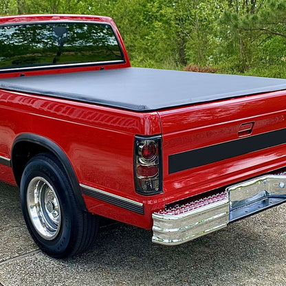 Ronnin - Fits 1982-1993 Chevy S10 1983-1994 S10 Blazer 1983-1990 GMC S15 1991-1993 Sonoma 1992-1994 Jimmy Tail Lights Replacement Pair | Smoke