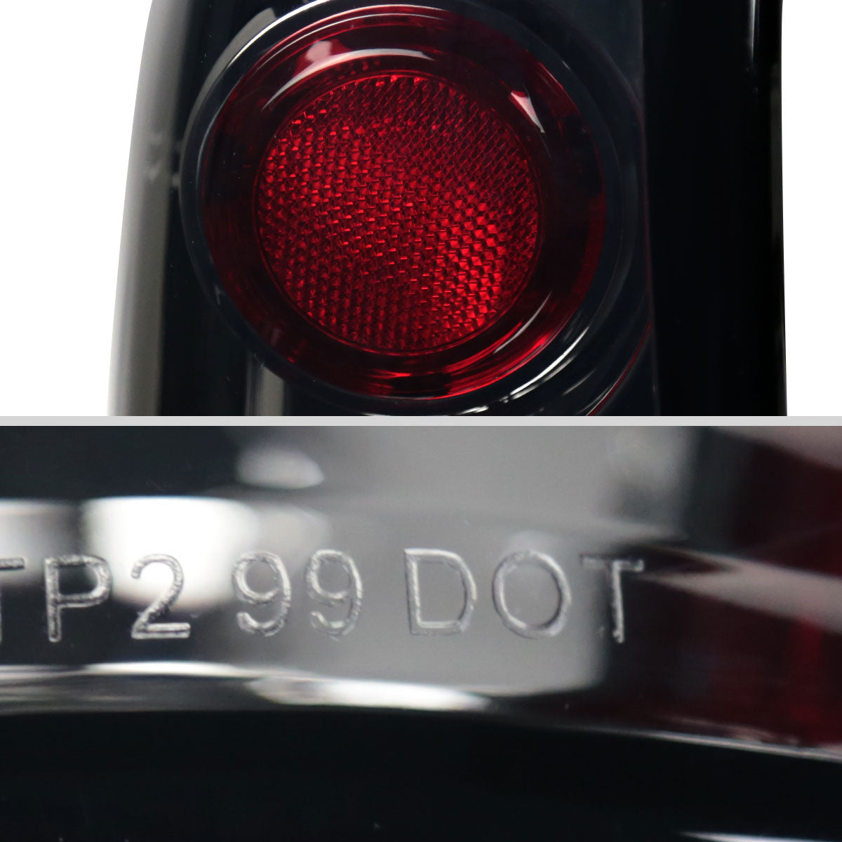 Ronnin - Fits 1999-2002 Chevy Silverado 1999-2007 Sierra Pickup Tail Lights Replacement Rear Brake Lamps Assembly Pair | Smoke