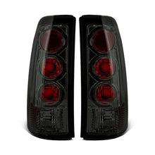 Ronnin - Fits 1999-2002 Chevy Silverado 1999-2007 Sierra Pickup Tail Lights Replacement Rear Brake Lamps Assembly Pair | Smoke