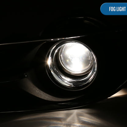 2011-2014 Chrysler 300 Projector Fog Lights Pair | Chrome