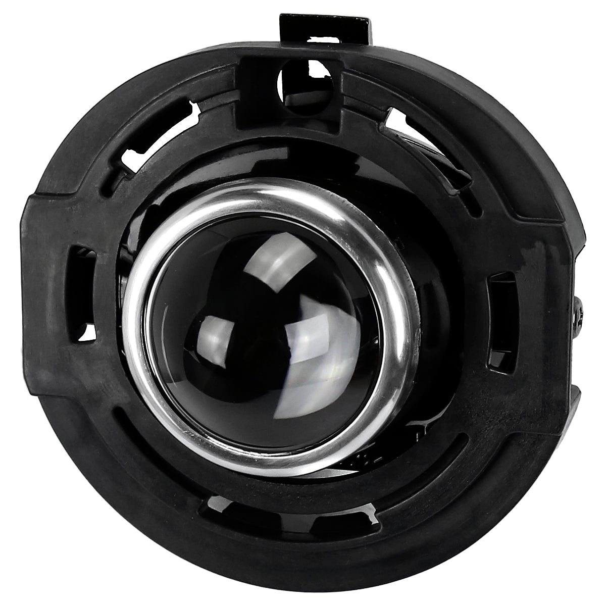 Ronnin - Se adapta al modelo de toma de aire de capó del Dodge Charger 2015-2023 Par de luces antiniebla con proyector de repuesto | Cromado