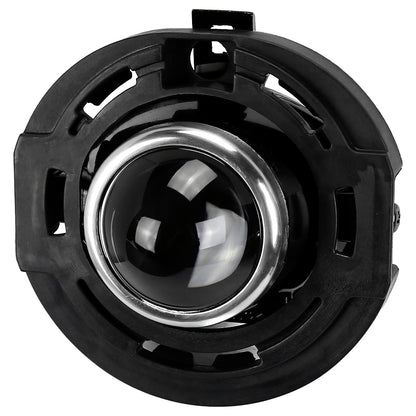 Ronnin - Se adapta al modelo de toma de aire de capó del Dodge Charger 2015-2023 Par de luces antiniebla con proyector de repuesto | Cromado