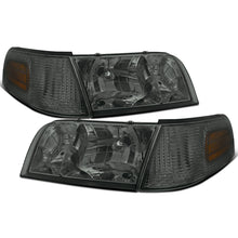1998-2011 Ford Crown Victoria Corner + Headlights Pair | Smoke