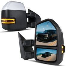 2015-2020 Ford F-150 Pickup Truck Power Adjustable Power Heated Manually Fold and Telescope Towing Mirrors Pair