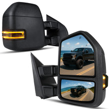 2017-2019 Ford F250 F350 F450 F550 Power Adjustable Power Heated Manually Fold and Telescope Towing Mirrors Pair