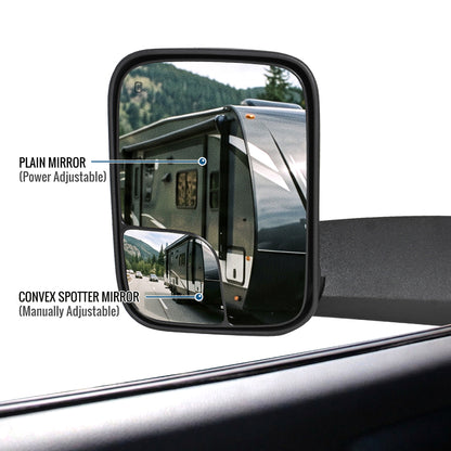 1998-2002 Dodge Ram 1500 2500 3500 Towing Mirrors Pair